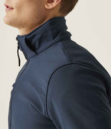 Regatta Venturer Three Layer Hooded Soft Shell Jacket | Navy/Navy thumbnail 6