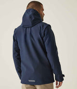 Regatta Erasmus 4-in-1 Soft Shell Jacket | Navy/Navy thumbnail 2