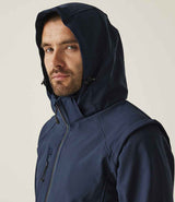 Regatta Erasmus 4-in-1 Soft Shell Jacket | Navy/Navy thumbnail 4