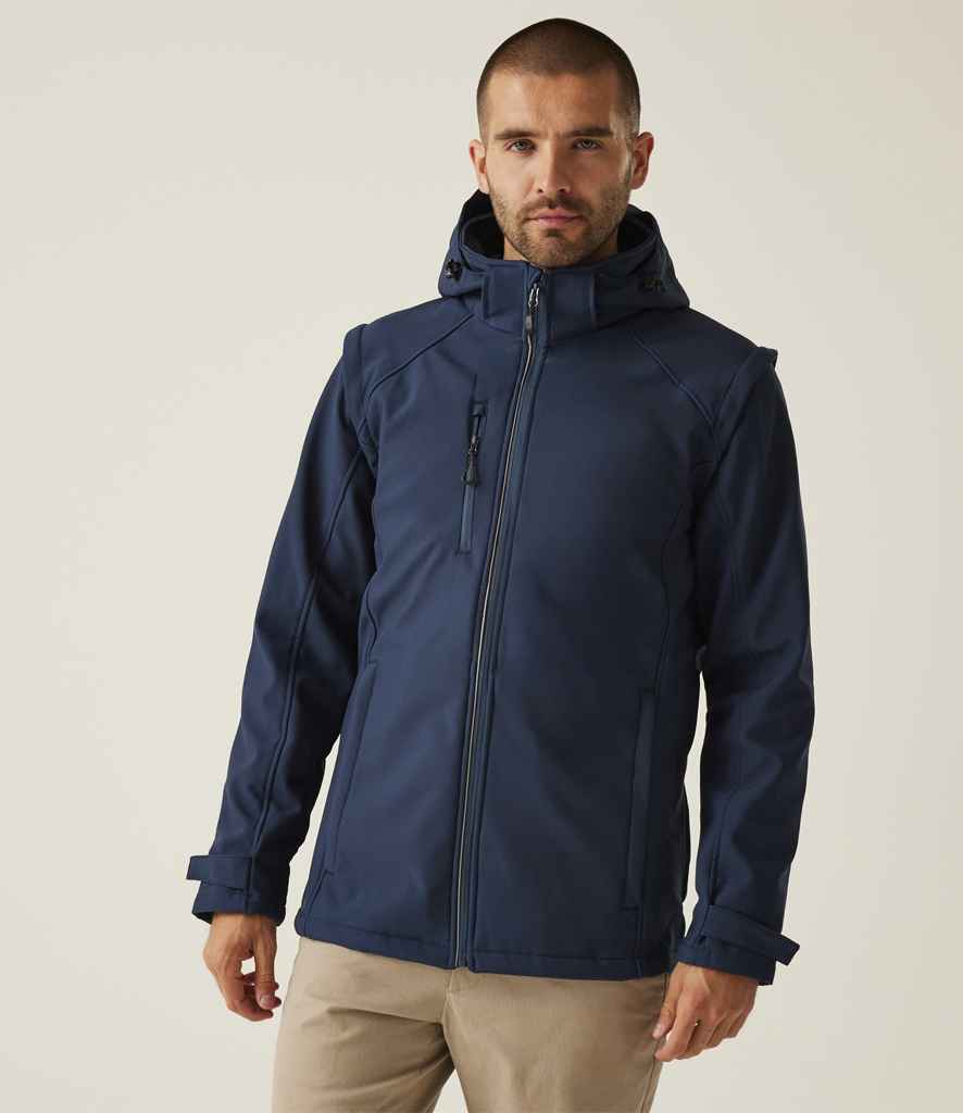 Regatta Erasmus 4-in-1 Soft Shell Jacket | Navy/Navy