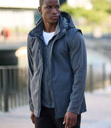 Regatta Erasmus 4-in-1 Soft Shell Jacket | Seal Grey/Seal Grey thumbnail 2