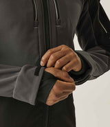 Regatta 4TEX Stretch Three Layer Soft Shell Jacket | Slate Grey/Black thumbnail 7