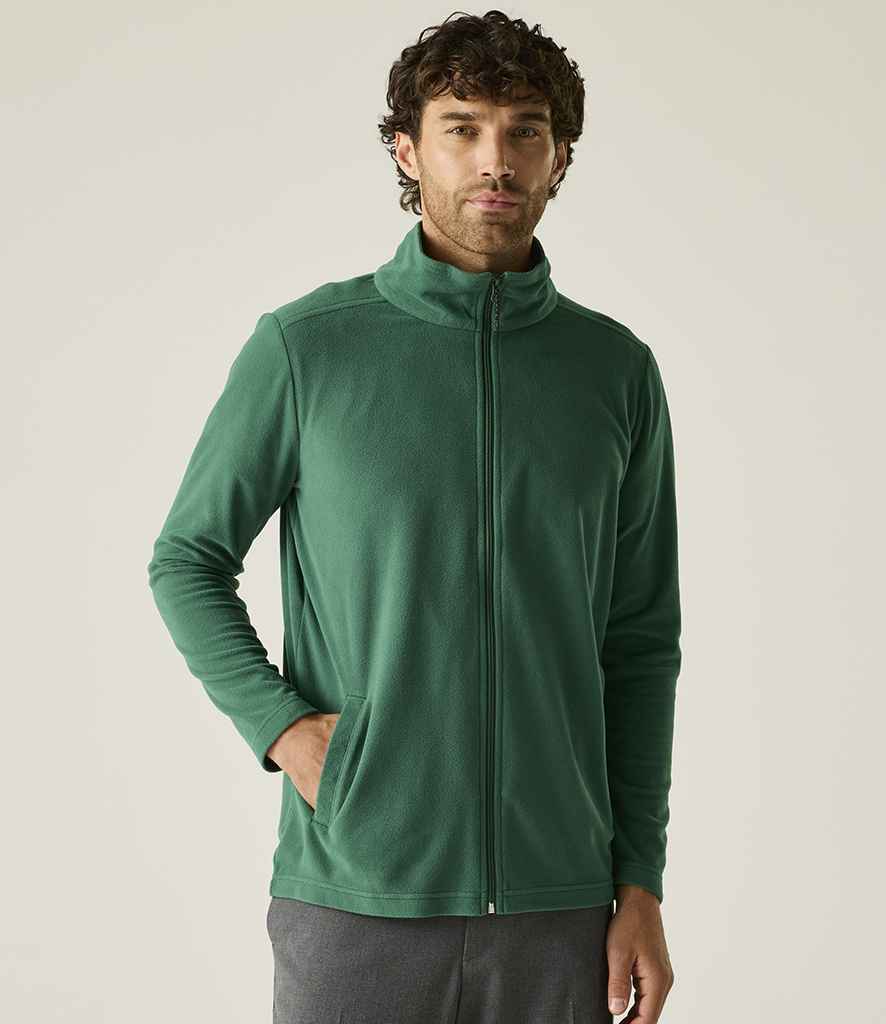 Regatta Pro Ultra Light Micro Fleece Jacket | Bottle Green
