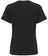 Regatta Ladies Ada Cotton Stretch T-Shirt | Black thumbnail 4