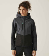 Regatta Ladies Ada Stretch Soft Shell Jacket | Grey thumbnail 2