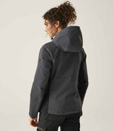 Regatta Ladies Ada Stretch Soft Shell Jacket | Grey thumbnail 3