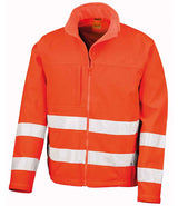 Result Safe-Guard Hi-Vis Soft Shell Jacket | Fluorescent Orange thumbnail 2