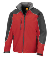 Result Work-Guard Hooded Soft Shell Jacket | Red/Black thumbnail 3