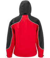 Result Work-Guard Hooded Soft Shell Jacket | Red/Black thumbnail 5
