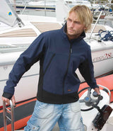 Result Soft Shell Activity Jacket | Navy thumbnail 1