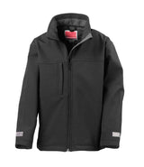 Result Kids Classic Soft Shell Jacket | Black thumbnail 2