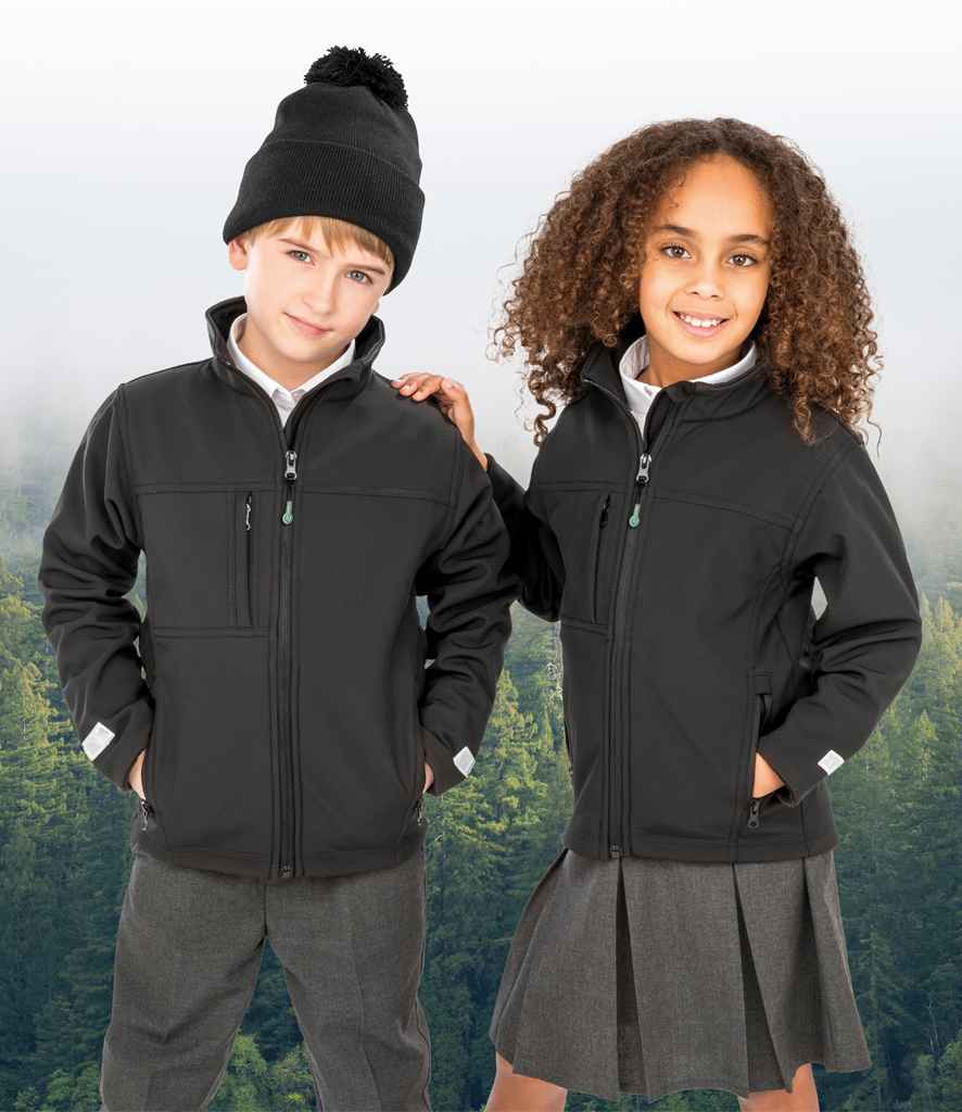 Result Kids Classic Soft Shell Jacket | Black