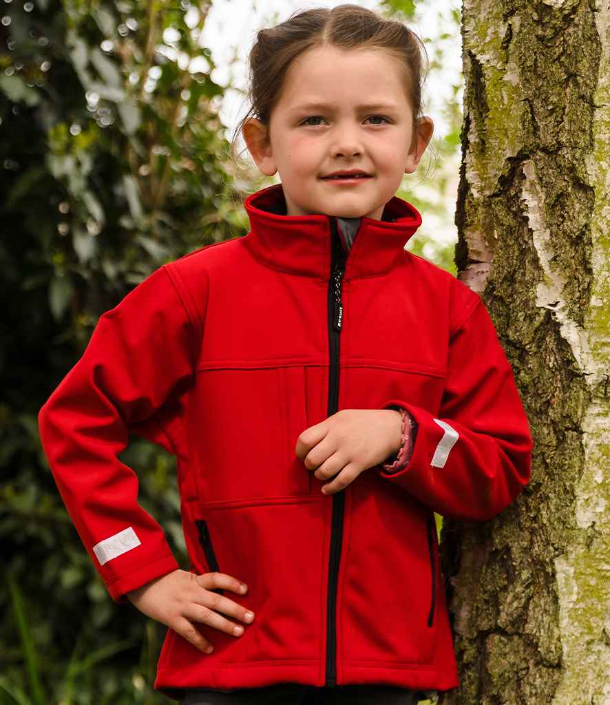 Result Kids Classic Soft Shell Jacket | Red