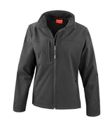 Result Ladies Classic Soft Shell Jacket | Black thumbnail 3