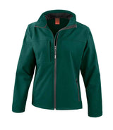 Result Ladies Classic Soft Shell Jacket | Bottle Green thumbnail 2