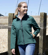 Result Ladies Classic Soft Shell Jacket | Bottle Green thumbnail 1