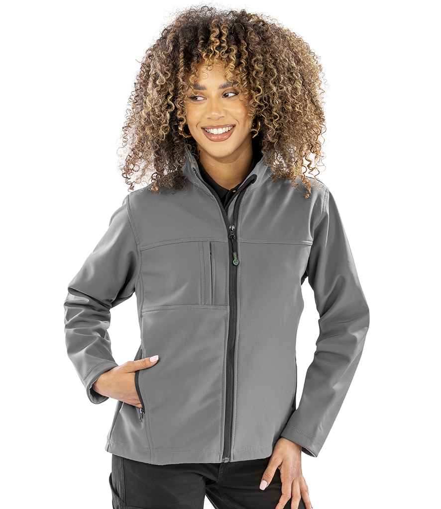 Result Ladies Classic Soft Shell Jacket | Grey