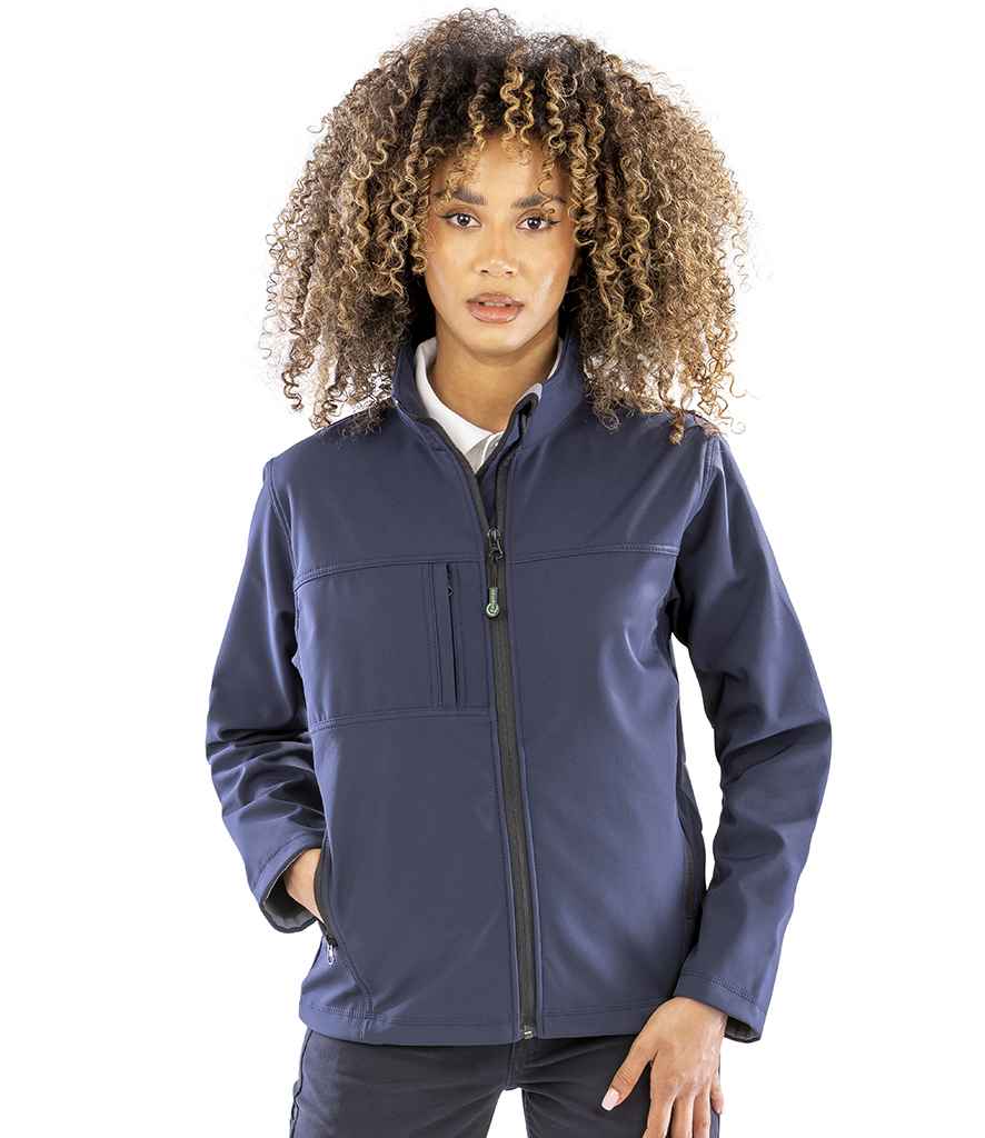 Result Ladies Classic Soft Shell Jacket | Navy