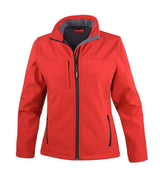 Result Ladies Classic Soft Shell Jacket | Red thumbnail 2