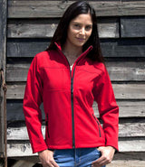 Result Ladies Classic Soft Shell Jacket | Red thumbnail 1