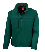 Result Classic Soft Shell Jacket | Bottle Green thumbnail 2