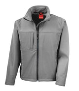 Result Classic Soft Shell Jacket | Workguard Grey thumbnail 2