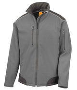 Result Work-Guard Ripstop Soft Shell Jacket | Grey/Black thumbnail 2