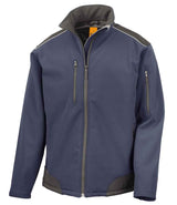 Result Work-Guard Ripstop Soft Shell Jacket | Navy/Black thumbnail 2