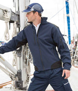 Result Work-Guard Ripstop Soft Shell Jacket | Navy/Black thumbnail 1