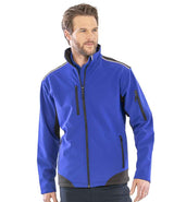 Result Work-Guard Ripstop Soft Shell Jacket | Royal Blue/Black thumbnail 1