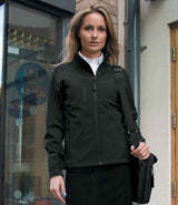 Result Ladies Base Layer Soft Shell Jacket | Black thumbnail 1
