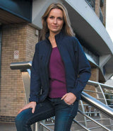Result Ladies Base Layer Soft Shell Jacket | Navy thumbnail 1