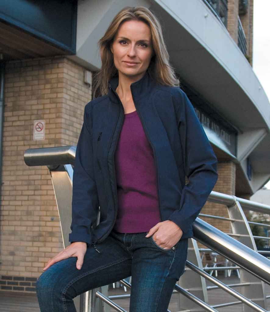 Result Ladies Base Layer Soft Shell Jacket | Navy