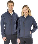 Result Ladies Base Layer Soft Shell Jacket | Navy thumbnail 2