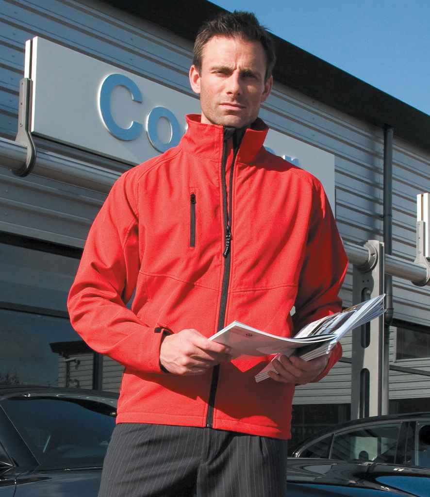 Result Base Layer Soft Shell Jacket | Red