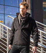 Result Osaka Combed Pile Soft Shell Jacket | Black thumbnail 1