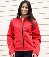 Result Core Ladies Soft Shell Jacket | Red thumbnail 1