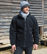 Result Core Polartherm™ Quilted Winter Fleece Jacket | Black thumbnail 1