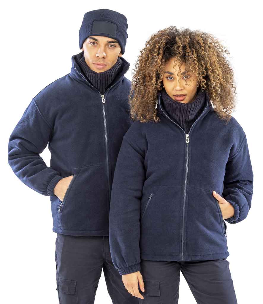 Result Core Polartherm™ Quilted Winter Fleece Jacket | Navy
