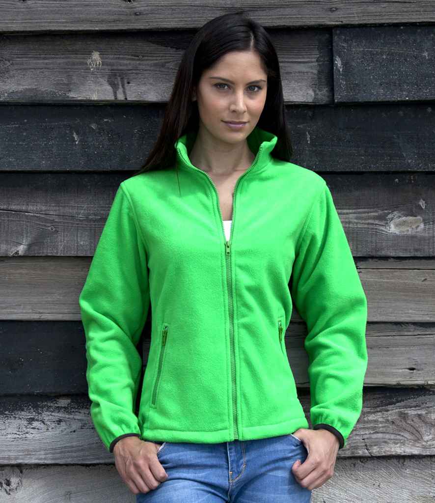 Result Core Ladies Norse Outdoor Fleece | Vivid Green