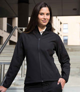 Result Core Ladies Printable Soft Shell Jacket | Black/Black thumbnail 1