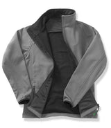 Result Core Ladies Printable Soft Shell Jacket | Charcoal/Black thumbnail 3