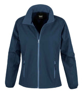 Result Core Ladies Printable Soft Shell Jacket | Navy/Navy thumbnail 1