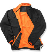 Result Core Printable Soft Shell Jacket | Black/Orange thumbnail 2