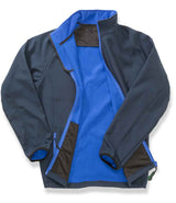 Result Core Printable Soft Shell Jacket | Navy/Royal Blue thumbnail 4