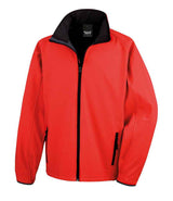 Result Core Printable Soft Shell Jacket | Red/Black thumbnail 3