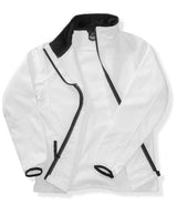 Result Core Printable Soft Shell Jacket | White/Black thumbnail 4