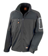 Result Work-Guard Sabre Soft Shell Jacket | Black thumbnail 2