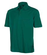 Result Work-Guard Apex Pocket Piqué Polo Shirt | Bottle Green thumbnail 2