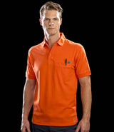 Result Work-Guard Apex Pocket Piqué Polo Shirt | Orange thumbnail 1